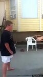 girl kicks boy in the balls on Make a GIF